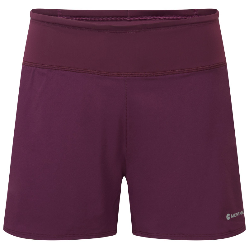 FEM SLIPSTREAM TWIN SKIN SHORTS-SASKATOON BERRY-UK14/L dámské kraťasy vínové
