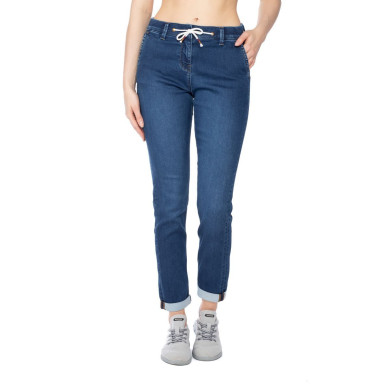 WINTER SPLASH-DENIM BLUE-44 dámské kalhoty modré denim