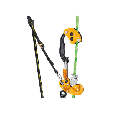 KNEE ASCENT CLIP sestava kolenního blokantu s karabinou