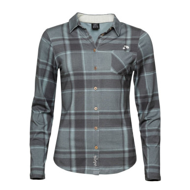 SIMILAUN 2.0-GREYBLUE-48 dámská košile šedomodrá