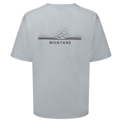 FEM ALHENA MOUNTAIN 25 T-SHIRT-PEBBLE BLUE-UK14/L dámské triko modrošedé