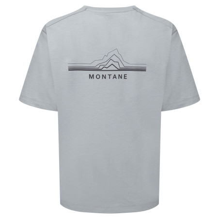 FEM ALHENA MOUNTAIN 25 T-SHIRT-PEBBLE BLUE-UK14/L dámské triko modrošedé