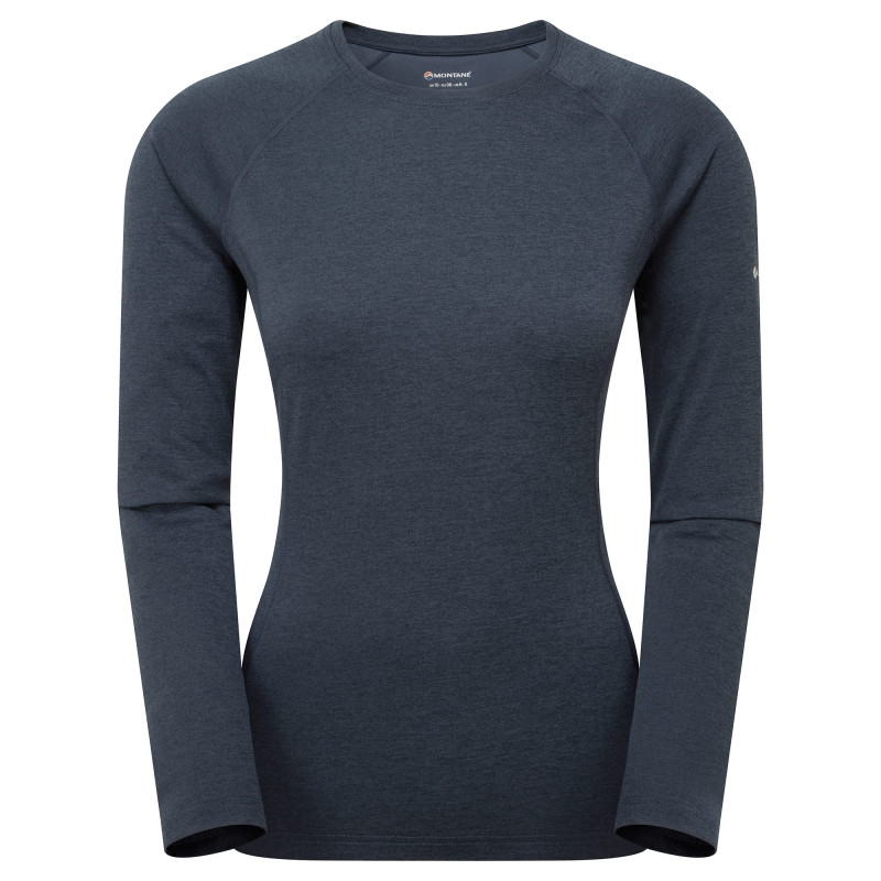 FEM DART LONG SLEEVE T-SHIRT-ECLIPSE BLUE-UK6/XXS dámské triko dlouhý ruk. modré