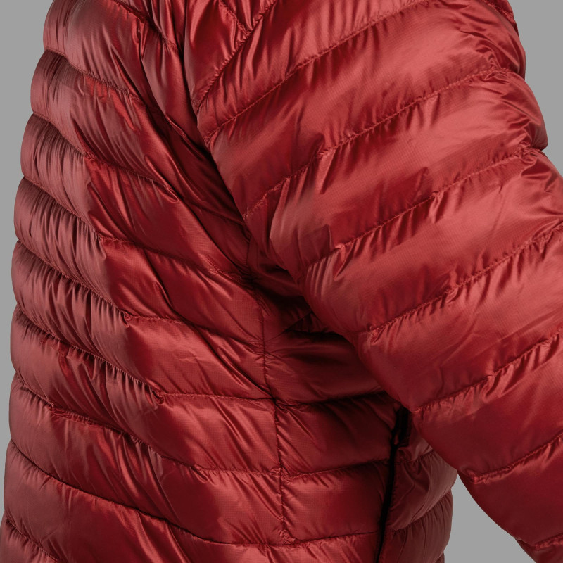 ANTI-FREEZE HOODIE-DARK MAPLE-M pánská bunda tmavě červená