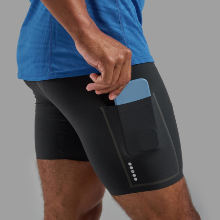 JETSTREAM 5" SHORT TIGHTS-BLACK-XXL pánské kraťasy černé