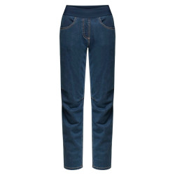 DAONE-DENIM DARK BLUE-32 dámské kalhoty tmavě modré denim