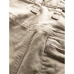 ROFAN 2.0 (CORD MIX)-DARK SAND-XL pánské kraťasy tmavě pískové