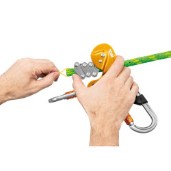 FLOW 11,8 mm 25 m oranžové lano se zašitým koncem