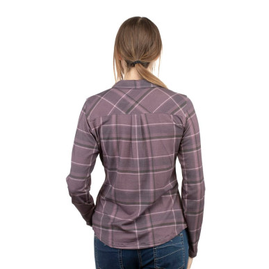 SIMILAUN 2.0-DARK VIOLET-36 dámská košile tmavě fialová