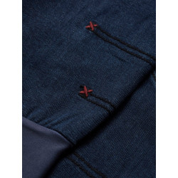 JESSY-DARK SAND-36 dámské 3/4 kalhoty tmavě pískové