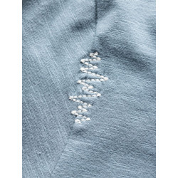 HOMO MONS SPORTIVUS-GREYBLUE-XXL pánské tričko šedomodré