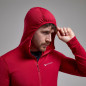 PROTIUM LITE HOODIE-ACER RED-XL pánská mikina tmavě červená