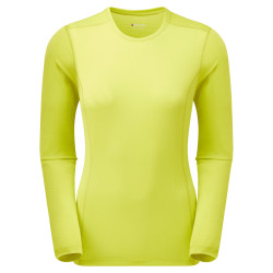 FEM DART LITE LONG SLEEVE T-SHIRT-CITRUS SPRING-UK6/XXS dámské triko dlouhý ruk. žlutozele
