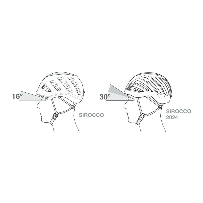 SIROCCO SM BLACK horol. přilba černooranžová
