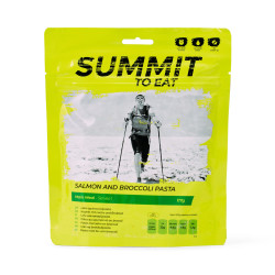 SALMON AND BROCCOLI PASTA Losos s těstovinami a brokolicí 117g/608kcal