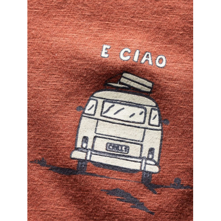 E CIAO-BRICK-XL pánské tričko cihlové