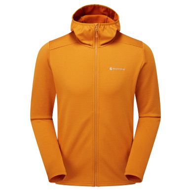 PROTIUM HOODIE-AMBER-M pánská mikina oranžová