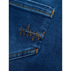 WINTER SPLASH-DENIM BLUE-36 dámské kalhoty modré denim