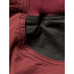 BANFF-DARK RED-S pánské kraťasy tmavě červené