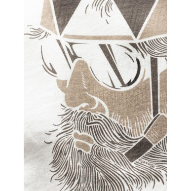 KOPENHAGEN EXPLORER-WHITE-XXL pánské tričko bílé