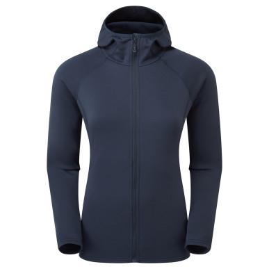 FEM FURY LITE HOODIE-ECLIPSE BLUE-UK6/XXS dámská mikina modrá
