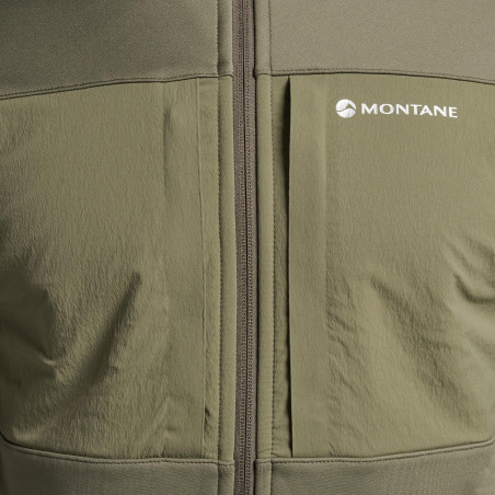 FURY XT HOODIE-CAPER-XXL pánská mikina olivová