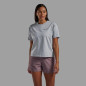 FEM ALHENA MOUNTAIN 25 T-SHIRT-PEBBLE BLUE-UK8/XS dámské triko modrošedé