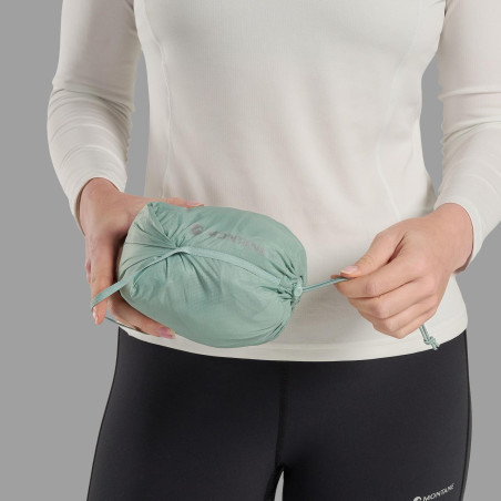 FEM FORTES NANO PULL ON-SEA MIST-UK12/M dámská mikina mentolová