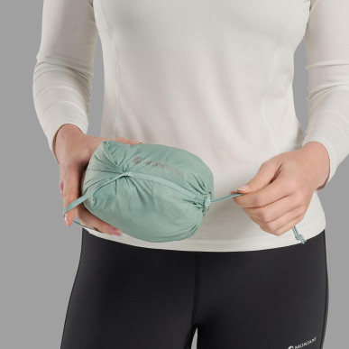 FEM FORTES NANO PULL ON-SEA MIST-UK12/M dámská mikina mentolová