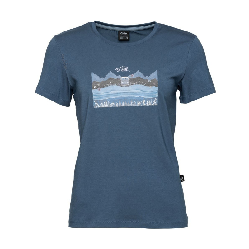 ISEO TIME TO CHILL-DARK BLUE-46 dámské tričko tmavě modré