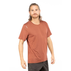 MOUNTAIN LOGO-BRICK-M pánské tričko cihlové