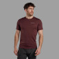 DART T-SHIRT-DARK GARNET-L pánské triko hnědofialové DART T-SHIRT-DARK GARNET-L pánské triko hnědofialové