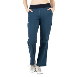 SANDRA 3.0-DARK BLUE-44 dámské kalhoty tmavě modré