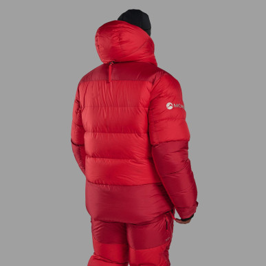 APEX 8000 DOWN JKT-ADRENALINE RED-L unisex bunda červená