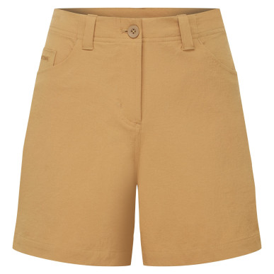 FEM GENOA LITE SHORT-HUSK-UK16/XL dámské kraťasy žlutohnědé