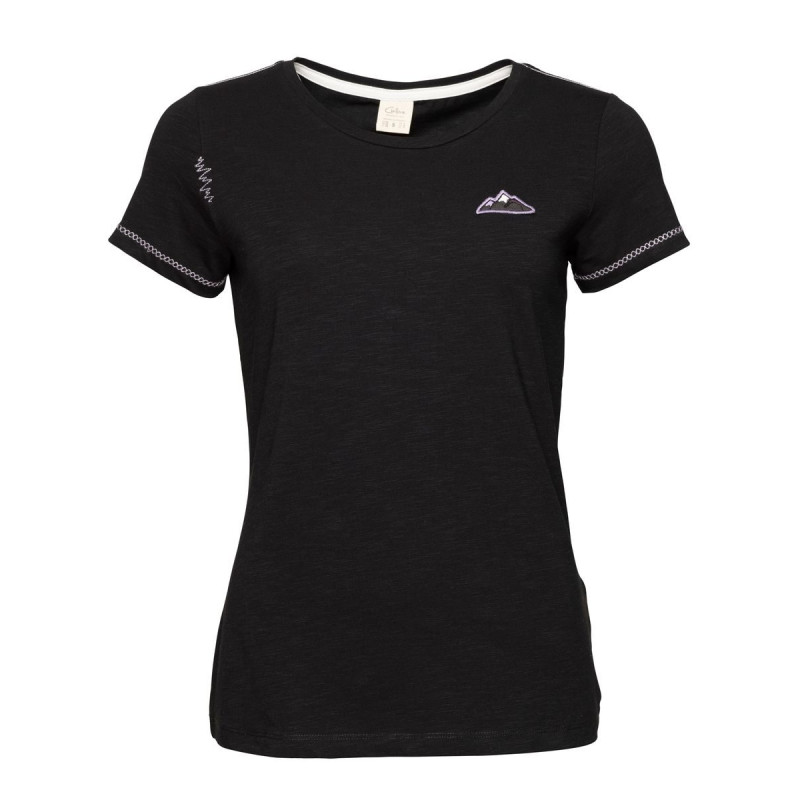 GANDIA MOUNTAIN PATCH-BLACK-32 dámské tričko černé