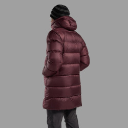 POLARON XT HOODIE-DARK GARNET-XXL pánská bunda hnědofialová