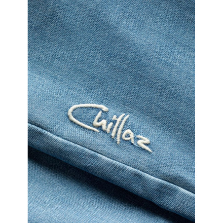 DAONE-DENIM LIGHT BLUE-36 dámské kalhoty světle modré denim