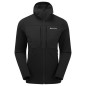 FURY XT HOODIE-BLACK-M pánská mikina černá
