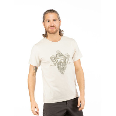 ROCK HERO WINTER-SAND-XL pánské tričko pískové