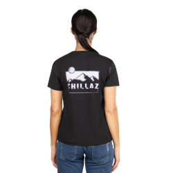 ISEO MOUNTAIN LOGO-BLACK-44 dámské tričko černé