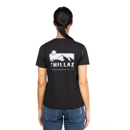 ISEO MOUNTAIN LOGO-BLACK-44 dámské tričko černé