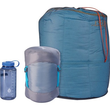 BOOST 650 20F/-6C Long Morning Blue péřový spacák světlemodrý