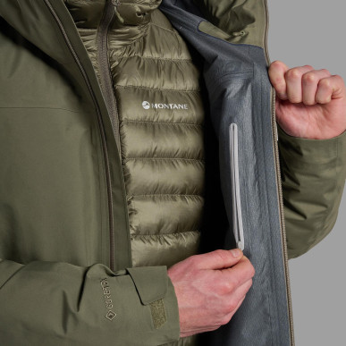 SPIRIT LONG JKT-CAPER-XL pánská bunda olivová