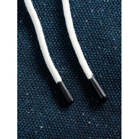 ALICANTE LOGO 2.0-DARK BLUE-XL pánská mikina s kapucí tmavě modrá