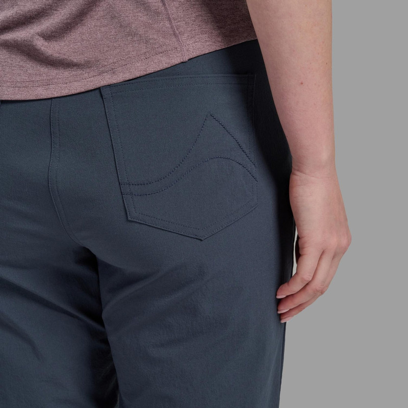 FEM GENOA LITE PANTS REG LEG-ECLIPSE BLUE-UK12/M dámské kalhoty modré