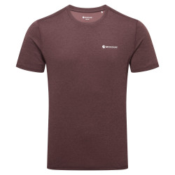 DART T-SHIRT-DARK GARNET-XL pánské triko hnědofialové