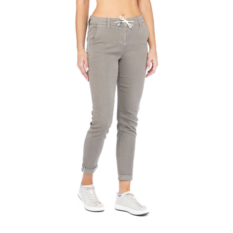 WINTER SPLASH-BROWN-38 dámské kalhoty hnědé