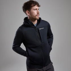 FURY XT HOODIE-BLACK-XXL pánská mikina černá