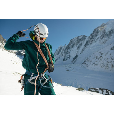 TOUR S/M skialpinistický úvazek modrý